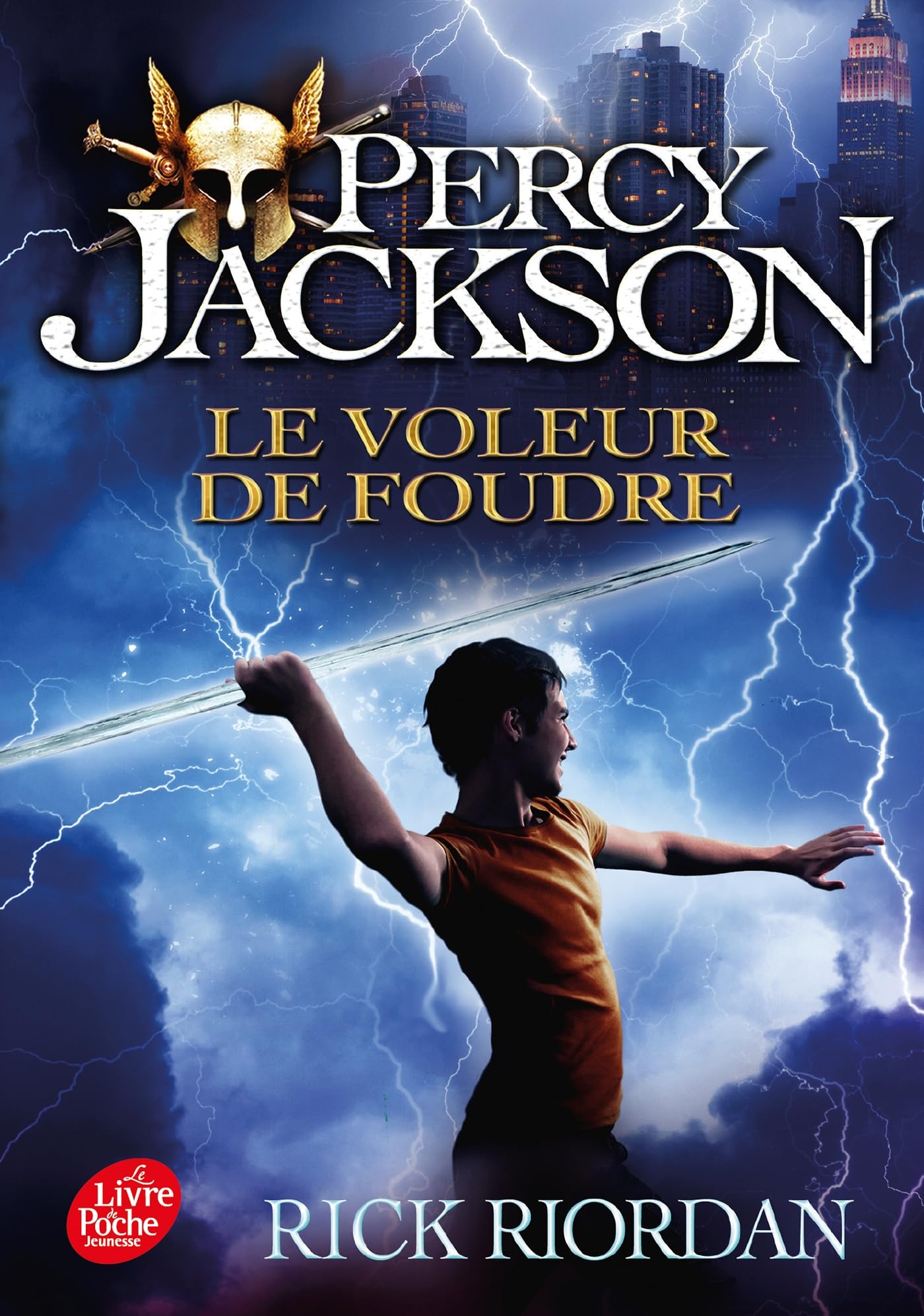 Couverture du livre Percy Jackson : Le voleur de foudre